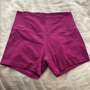lululemon athletica Magenta Bike Shorts